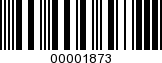 Barcode Image 00001873