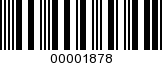 Barcode Image 00001878