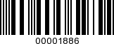 Barcode Image 00001886