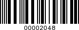 Barcode Image 00002048
