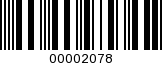 Barcode Image 00002078