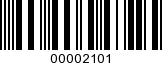 Barcode Image 00002101