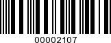 Barcode Image 00002107