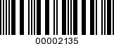 Barcode Image 00002135