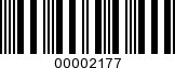 Barcode Image 00002177