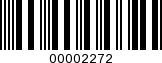 Barcode Image 00002272