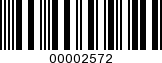 Barcode Image 00002572