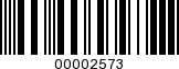 Barcode Image 00002573