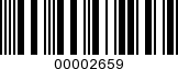 Barcode Image 00002659
