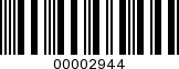Barcode Image 00002944