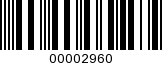 Barcode Image 00002960