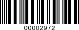 Barcode Image 00002972