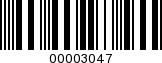 Barcode Image 00003047