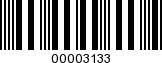 Barcode Image 00003133