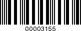 Barcode Image 00003155
