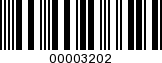 Barcode Image 00003202