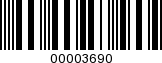 Barcode Image 00003690