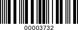Barcode Image 00003732