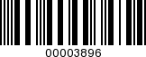 Barcode Image 00003896