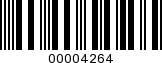Barcode Image 00004264