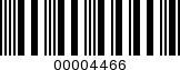 Barcode Image 00004466