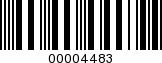 Barcode Image 00004483