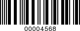 Barcode Image 00004568
