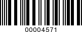 Barcode Image 00004571
