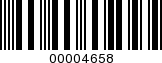 Barcode Image 00004658