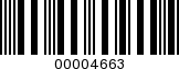 Barcode Image 00004663