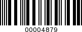 Barcode Image 00004879