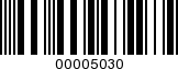 Barcode Image 00005030