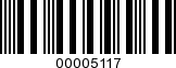 Barcode Image 00005117