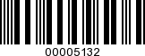 Barcode Image 00005132