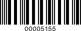Barcode Image 00005155