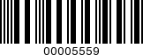 Barcode Image 00005559