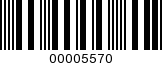 Barcode Image 00005570