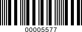 Barcode Image 00005577