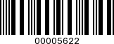 Barcode Image 00005622