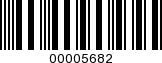 Barcode Image 00005682