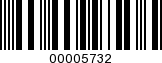 Barcode Image 00005732