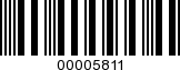 Barcode Image 00005811