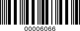 Barcode Image 00006066