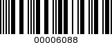 Barcode Image 00006088