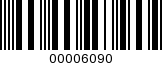Barcode Image 00006090