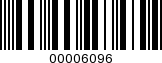 Barcode Image 00006096