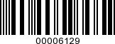 Barcode Image 00006129
