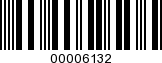 Barcode Image 00006132