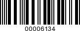 Barcode Image 00006134