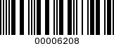 Barcode Image 00006208